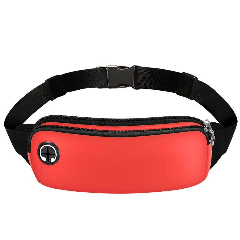 Sports Fanny Pack Women Belt Bag Men Running Waist Bag Phone Black Gym Bags Running Accessories