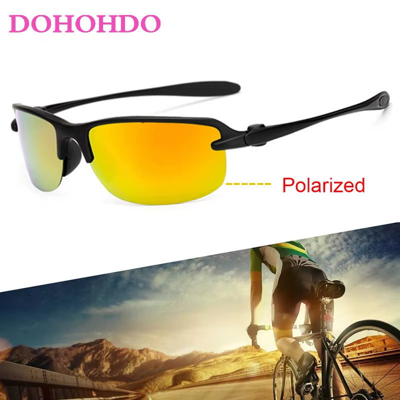 Sports Sunglasses Polarized Fashion Fishing Sun Glasses Goggles Sports Women Sun Glasses for Men UV400 De Sol Feminino