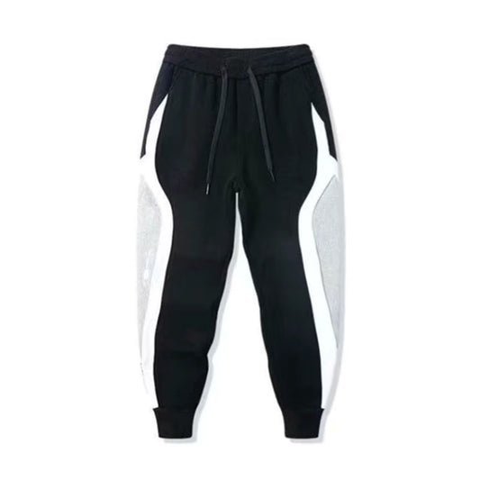 Men'S Sports Pants Spring Autumn Male Loose Fitting Leggings Patchwork Running Training Casual Pants Fashion Outfit Trousers