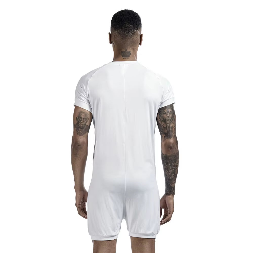 Slimming Underwear Body Shaper Corset Button Top Shapewear Faja Hombre Tight Shirt Slimming Underwear Bodysuit Men Solid Vest