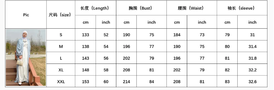 Women’s Puff Sleeve Open Abaya – Elegant Modest Islamic Maxi Dress