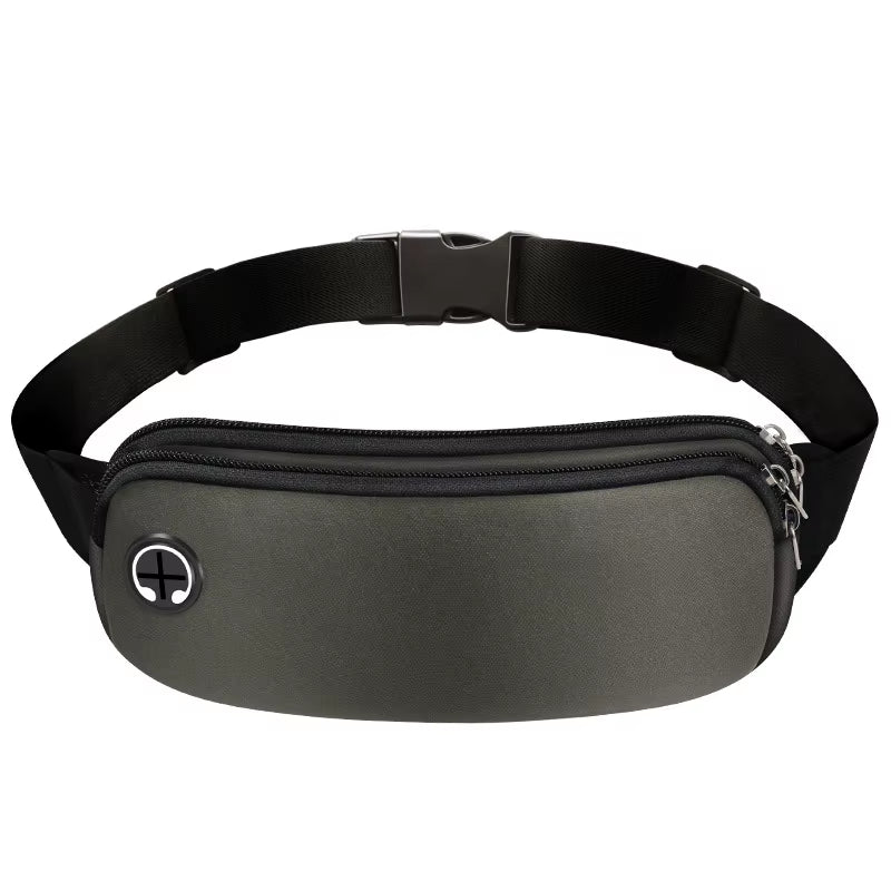 Sports Fanny Pack Women Belt Bag Men Running Waist Bag Phone Black Gym Bags Running Accessories