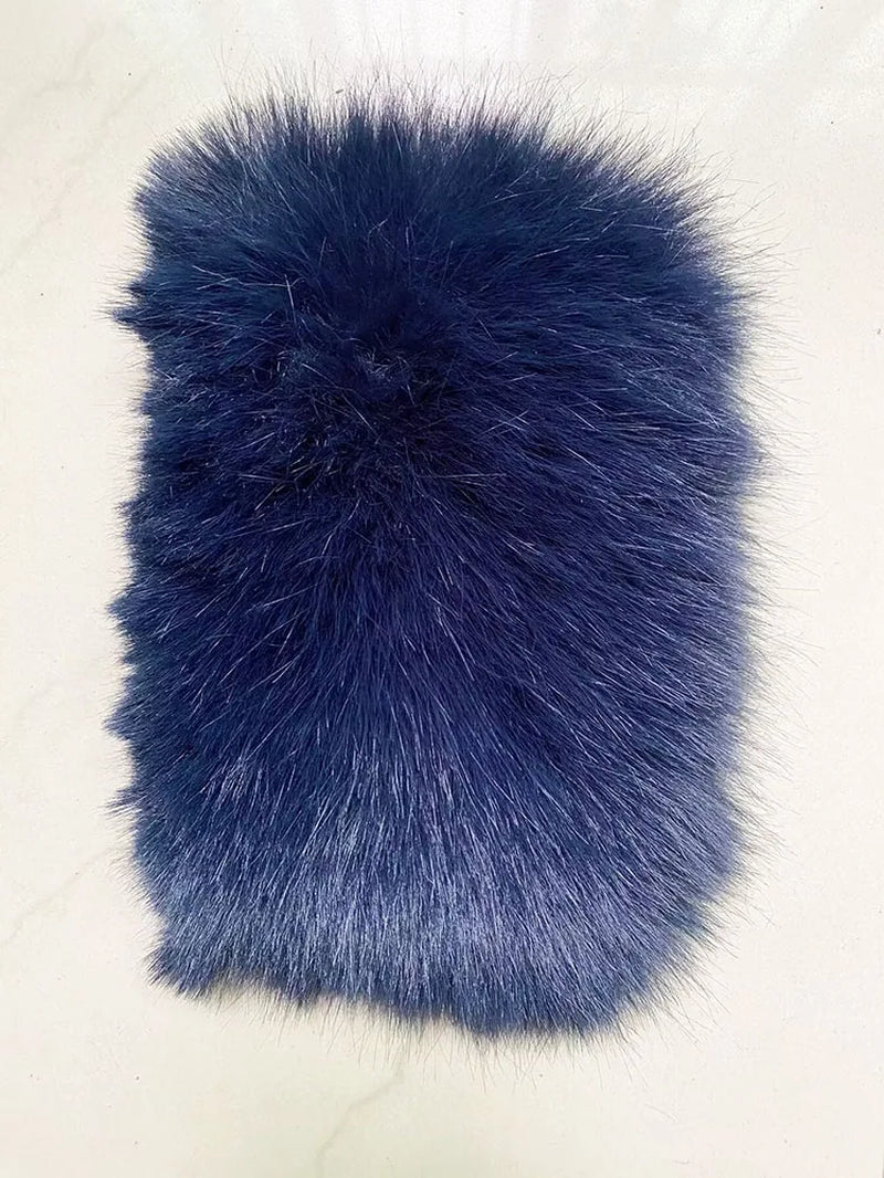 Winter Thick Warm Fluffy Faux Fur Coat Women Furry Hooded Long Sleeve Faux Fur Jacket Luxury Fur Coats Female Outerwears