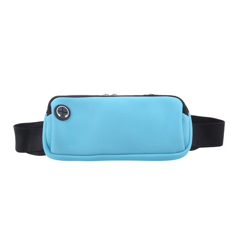 Sports Fanny Pack Women Belt Bag Men Running Waist Bag Phone Black Gym Bags Running Accessories