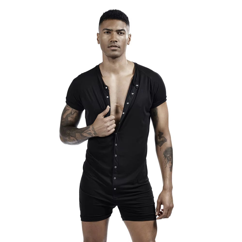Slimming Underwear Body Shaper Corset Button Top Shapewear Faja Hombre Tight Shirt Slimming Underwear Bodysuit Men Solid Vest