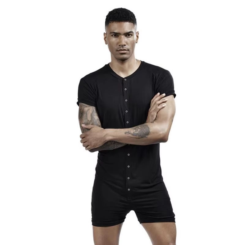 Slimming Underwear Body Shaper Corset Button Top Shapewear Faja Hombre Tight Shirt Slimming Underwear Bodysuit Men Solid Vest